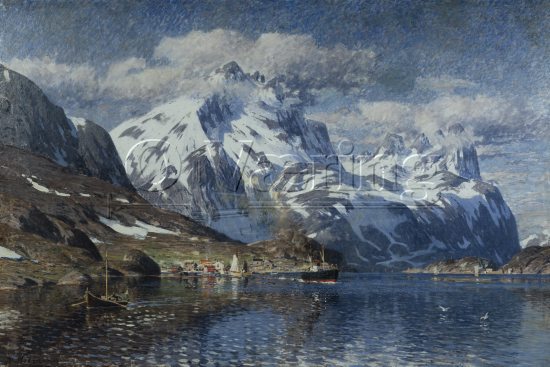Adelsteen Normann (1848-1918)
Size: 139x208 cm
Location: Private
Photo: O.Væring/PHP