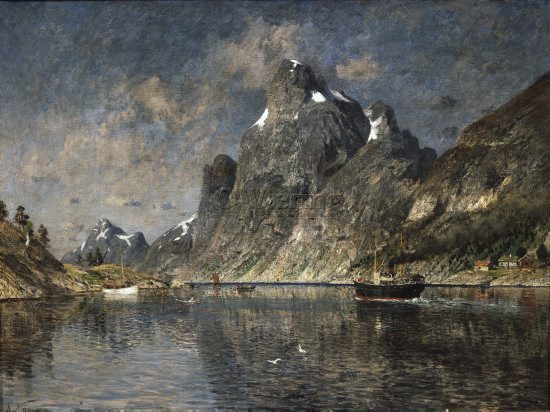 Artist: Adelsteen Normann (1848-1918)
Dimenions: 72x95 cm/
Photocredit: O.Væring/
Digital size: High-res TIFF and JPG/