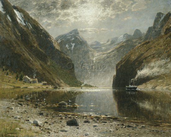 Artist: Adelsteen Normann (1848-1918)
Dimenions: 76x95 cm/
Photocredit: O.Væring/
Digital size: High-res TIFF and JPG/