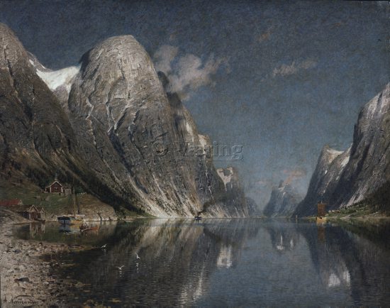 Artist: Adelsteen Normann (1848-1918)
Dimenions: 99x125 cm/
Photocredit: O.Væring/
Digital size: High-res TIFF and JPG/