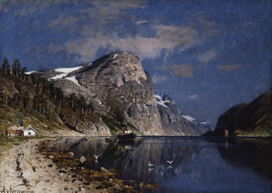 Artist: Adelsteen Normann (1848-1918)
Dimenions: 55x76 cm/
Photocredit: O.Væring/
Digital size: High-res TIFF and JPG/