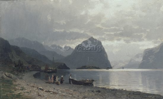 Artist: Adelsteen Normann (1848-1918)
Dimenions: 39x63 cm/
Photocredit: O.Væring/
Digital size: High-res TIFF and JPG/