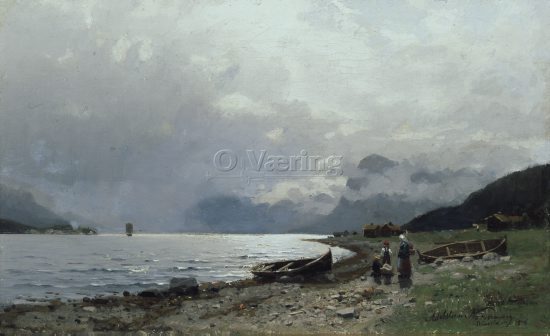Artist: Adelsteen Normann (1848-1918)
Dimenions: 32x52 cm/
Photocredit: O.Væring/
Digital size: High-res TIFF and JPG/