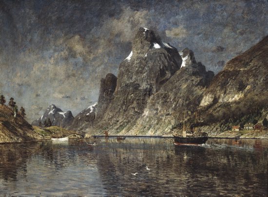 Artist: Adelsteen Normann (1848-1918)
Dimenions: 72x95 cm/
Photocredit: O.Væring/
Digital size: High-res TIFF and JPG/
