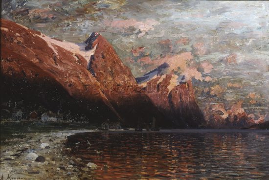 Artist: Adelsteen Normann (1848-1918)
Dimenions: 105x155 cm/
Photocredit: O.Væring/
Digital size: High-res TIFF and JPG/