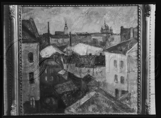 Glassplate og negativ film