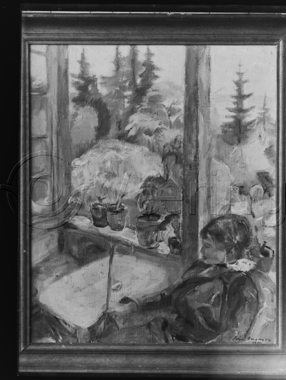 Glassplate og negativ film