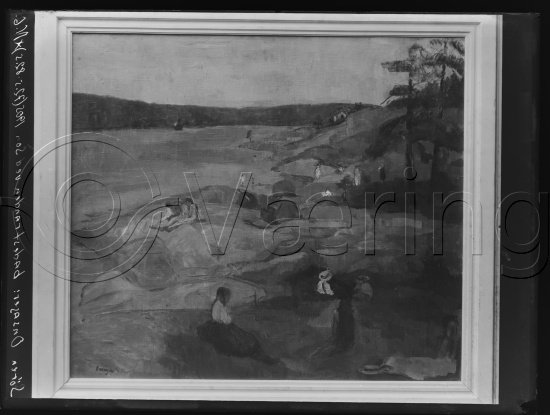 Glassplate og negativ film