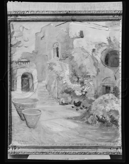 Glassplate og negativ film