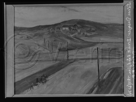 Glassplate og negativ film