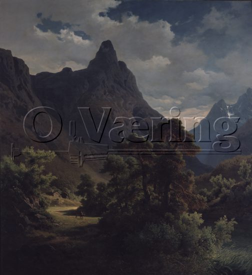 Artist: Joachim Frich (1810-1858)
Dimensions: 189x177 cm /
PhotoCredit: O.Væring / 
Digital size: High-res TIFF and JPG/
