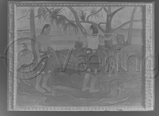 Glassplate og negativ film