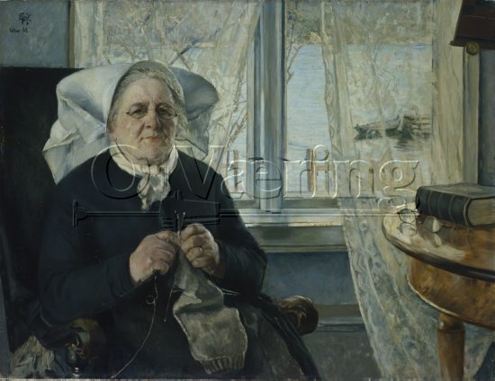 Eilif Peterssen (1852-1928)
Size: 85x110 cm
Location: Museum, 
Photo: O.Væring