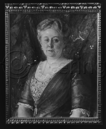 Glassplate og negativ bladfilm