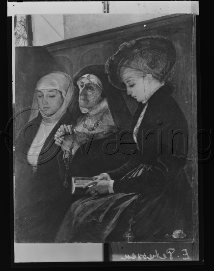 Glassplate og negativ bladfilm