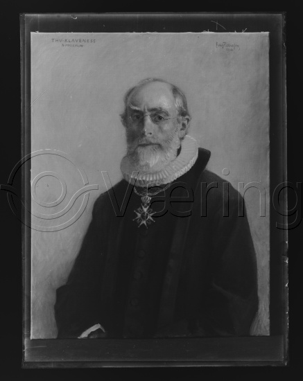 Glassplate og negativ bladfilm