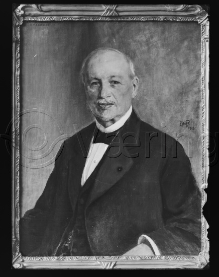 Glassplate og negativ bladfilm