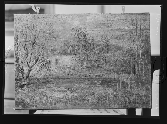 Glassplate og negativ film