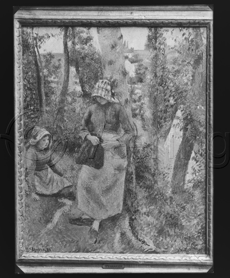 Glassplate og negativ film
