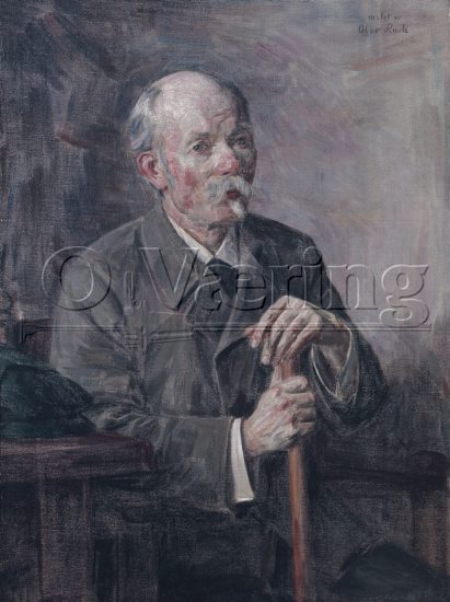 Olav Rusti (1850-1920), 
Size: 84x63 cm, 
Location: Private, 
