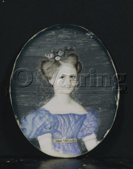 Camilla Collett (1813-1895) , 
Size: 7.5x6 cm, 