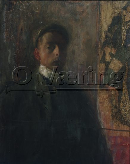 Olaf Lange (1875-1965), Size: 69x55 cm, Location: Museum,Photo: O.Væring 