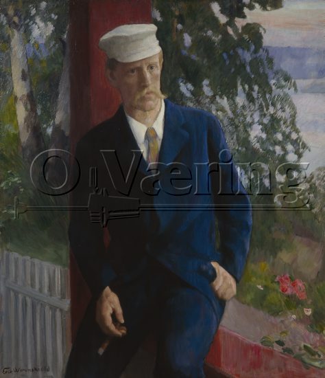Artist: Erik Werenskiold (1855-1938)
Size: 125x110 cm
Location: Private
Photo: O.Væring