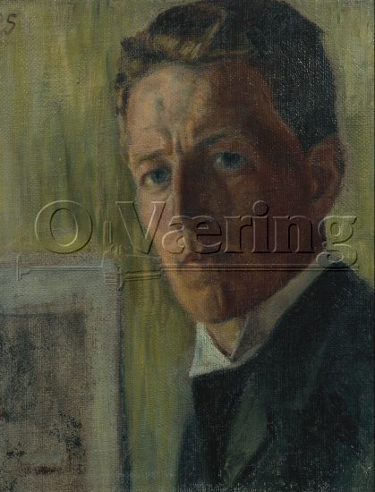 Artist: Henrik Sørensen (1882-1962)
Size: 46x58 cm
Location: Private
Photo: O.Væring