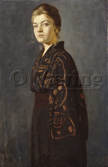 Gabriel Kielland (1871-1960)
Size: 106.5x69 cm
Location: Museum
Photo: O.Væring 