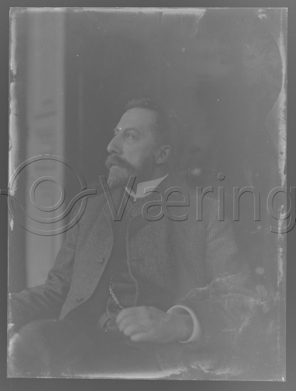 Glassplate / Foto O. Væring