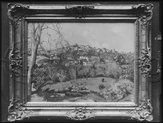 Glassplate og negativ film