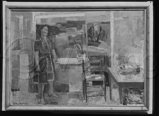 Glassplate og negativ film