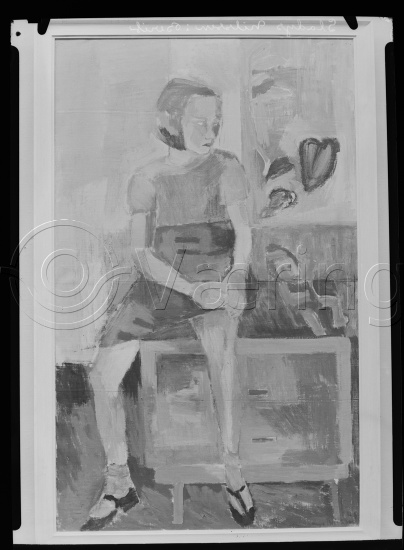 Glassplate og negativ film