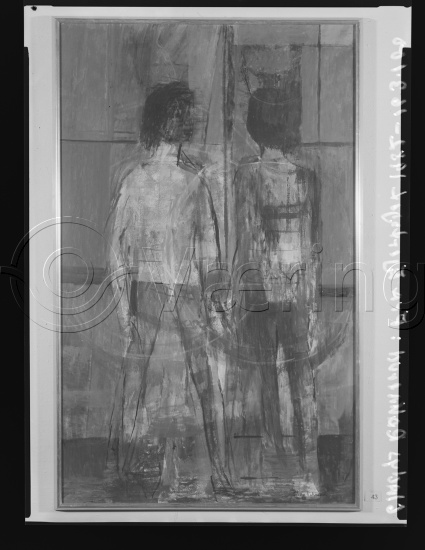 Glassplate og negativ film