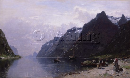 Anton Rasmussen (1857-1914), 
Size: 77x126 cm, 
Genre: Oil on canavas, 
Location: Private, 
Photo: Per Henrik Petersson