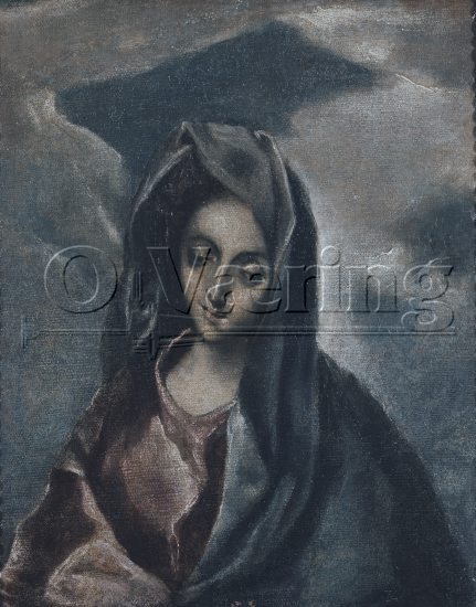 Artist: El Greco (1541-1614) Spanish painter/
Dimensions: 48x38 cm/
Photocredit. O.Væring/Artist/
Digital Size: High-res TIFF and JPG/