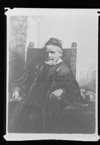 Glassplate og negativ film