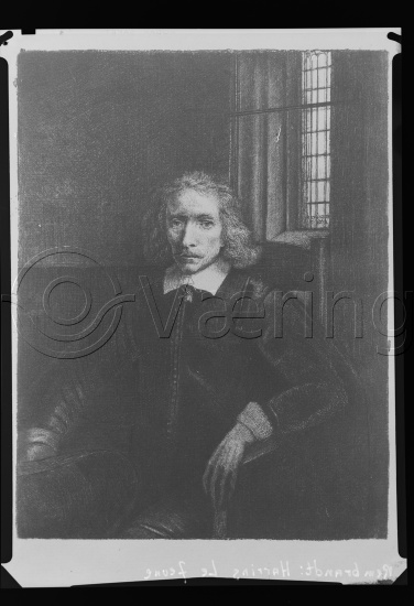 Glassplate og negativ film