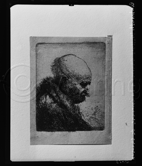 Glassplate og negativ film