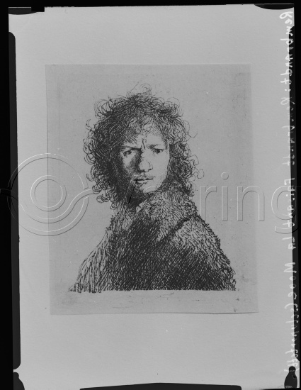 Glassplate og negativ film