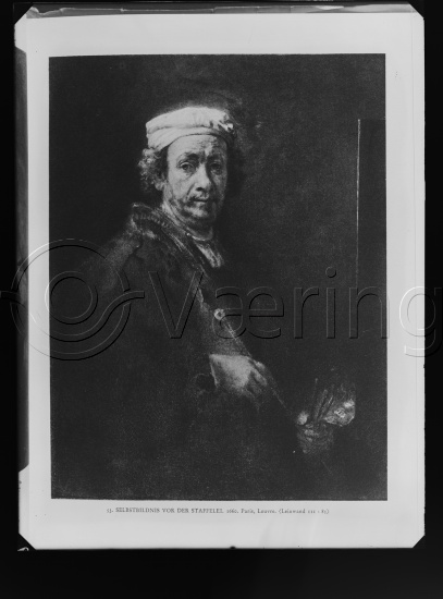 Glassplate og negativ film