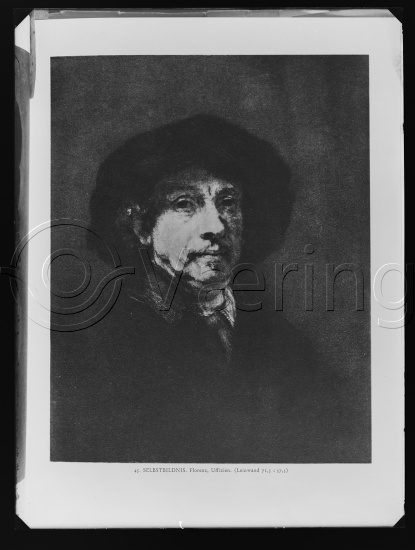 Glassplate og negativ film