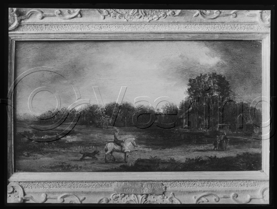 Glassplate og negativ film