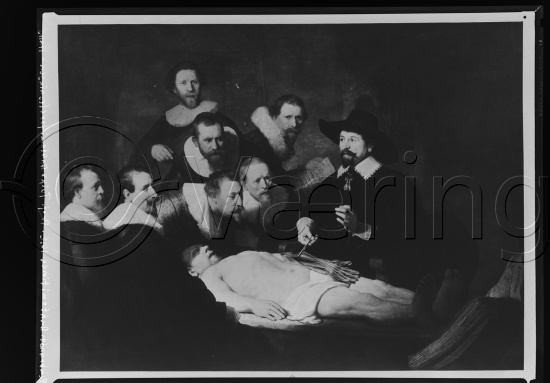 Glassplate og negativ film