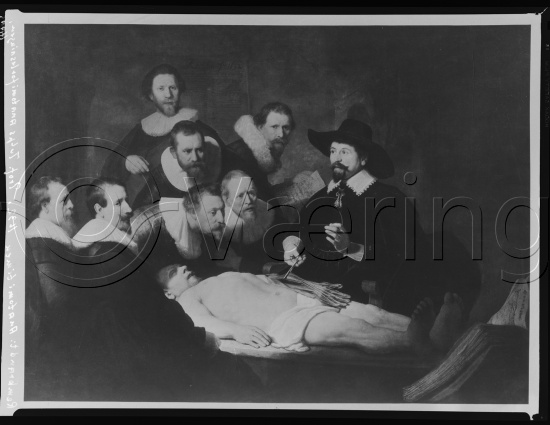 Glassplate og negativ film