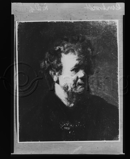 Glassplate og negativ film