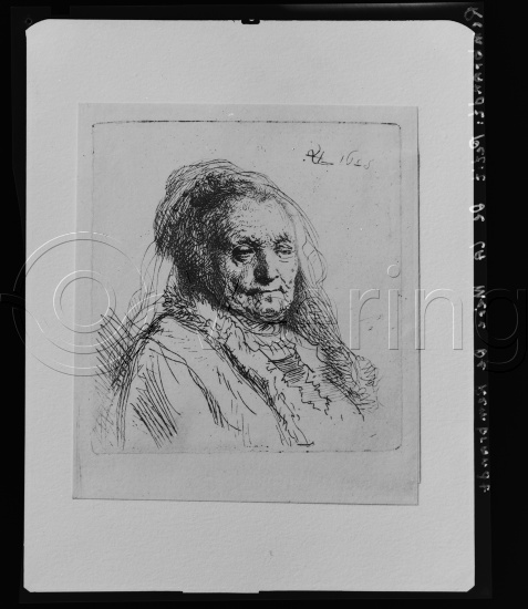 Glassplate og negativ film