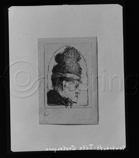 Glassplate og negativ film