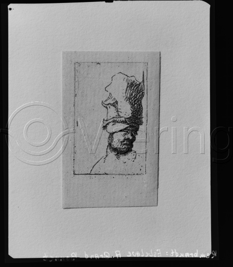 Glassplate og negativ film