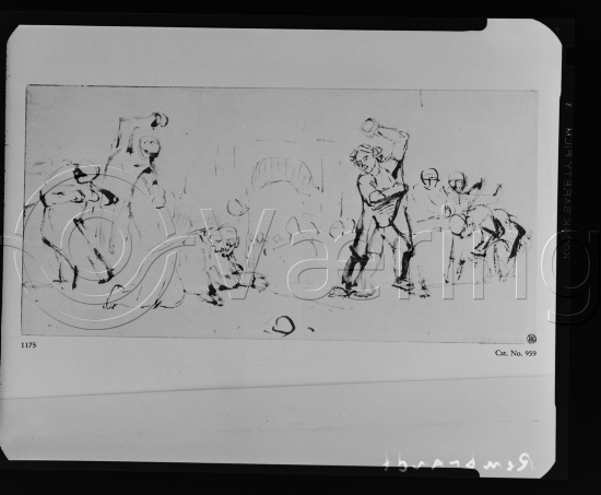 Glassplate og negativ film